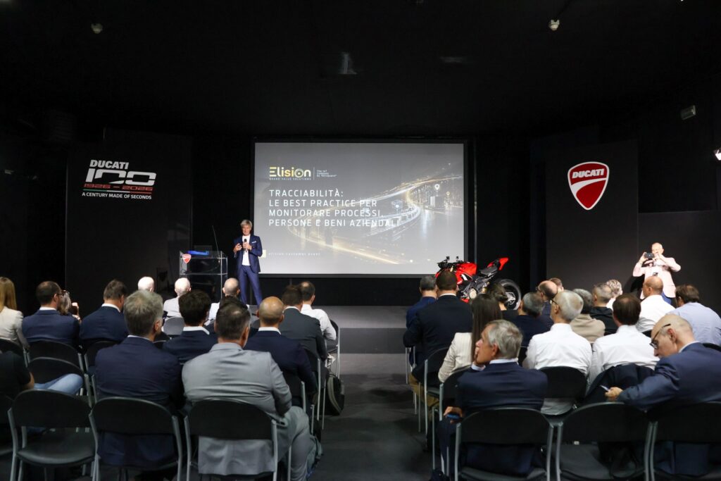 "Lead the race on traceability", Elision corre con Ducati: la tracciabilità diventa vantaggio competitivo